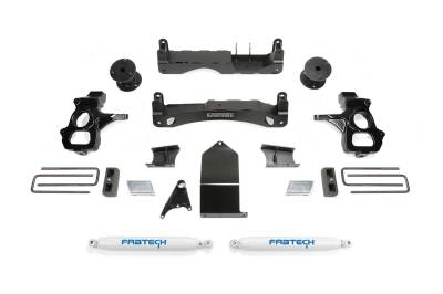 Fabtech - Fabtech K1119 4" Performance Lift System w/Shocks for Silverado/Sierra 1500