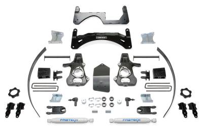 Fabtech - Fabtech K1068 Basic Lift System w/Shocks for 14-18 Sierra/Silverado 1500