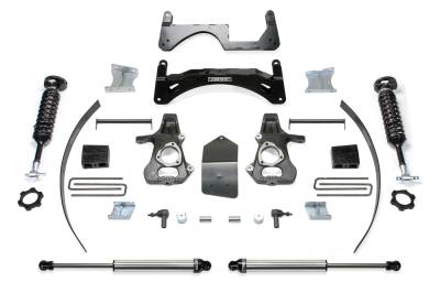 Fabtech - Fabtech K1068DL Basic Lift System w/Shocks for 14-18 Silverado/Sierra 1500
