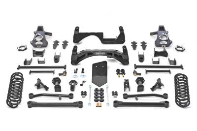Fabtech - Fabtech K1018 Basic Lift System w/Shocks for Chevy/GMC 4.8/5.3/6.0/6.2 4WD/RWD