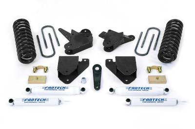 Fabtech - Fabtech K20601 6" Basic Lift System w/Shocks for 05-07 Ford F250 Super Duty 2WD