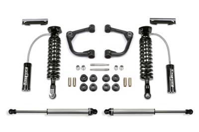Fabtech - Fabtech K2261DL 6" Uniball UCA Lift Kit w/Shocks for 15-20 Ford F150 RWD