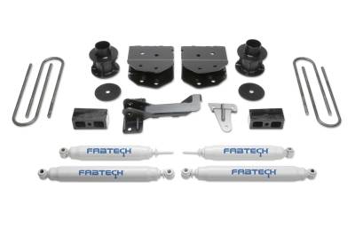 Fabtech - Fabtech K2181 Budget Lift Kit w/Shocks for F250/F350 Super Duty