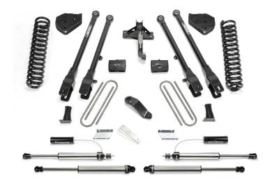 Fabtech - Fabtech K2290DL 4-Link Lift Kit for 17-21 Ford F250/F350 Super Duty Diesel
