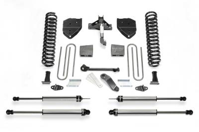 Fabtech - Fabtech K2214DL Basic Lift System w/Shocks for Ford Crew Cab Pickup 6.7 4WD
