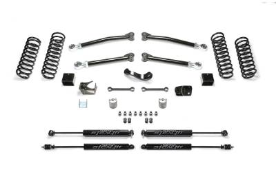 Fabtech - Fabtech K4090M Trail Lift System for 07-18 Jeep Wrangler JK