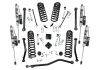 Superlift - Superlift K196FX 4" Dual Rate Coil Lift w/Fox 2.0 Res Shocks for 20-25 Gladiator