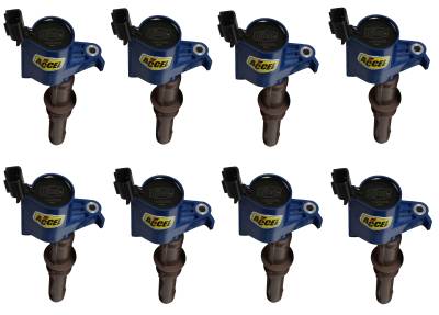 ACCEL - ACCEL 140033EB-8 Coil Kit for 08-14 Ford 4.6/5.4/6.8L 3V Blue 8Pc