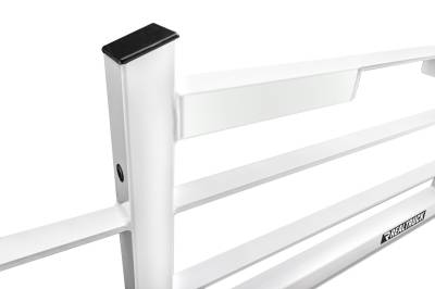 RealTruck Backrack - Backrack 15018W White Headache Rack for 99-26 Ford F250/F350/F450 Super Duty