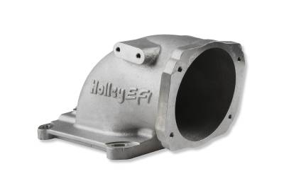 Holley EFI - Holley EFI 300-240 EFI Throttle Body Intake Elbow 4150 GM LS Throttle Bodies