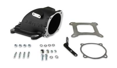Holley EFI - Holley EFI 300-240FBK Car GM Fuel Injection Throttle Body Adapter