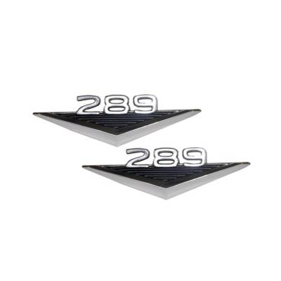 Scott Drake - Scott Drake C3OZ-16228-A Fender Emblem for 64-66 Ford Mustang