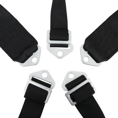 Simpson Safety - Simpson Safety 29063BKH 55" Latch/Link 5-Point Safety Harness Black