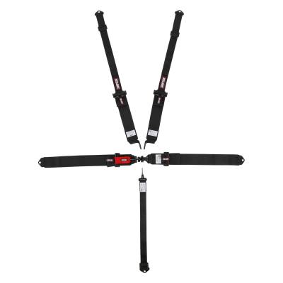 Simpson Safety - Simpson Safety 29063BKH1X 55" Latch/Link 5-Point Safety Harness Black