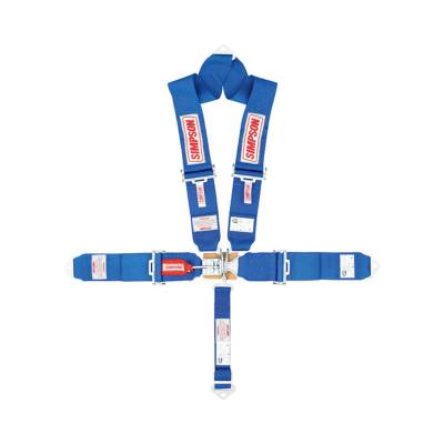 Simpson Safety - Simpson Safety 29065BK 55" Latch/Link 5-Point Safety Harness Black