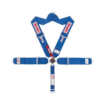 Simpson Safety - Simpson Safety 29108BK 55" Cam Lock 5-Point Safety Harness Black