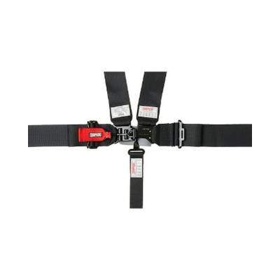 Simpson Safety - Simpson Safety 3B33PIKX D3 Off Road Latch/Link 5-Point Safety Harness Black