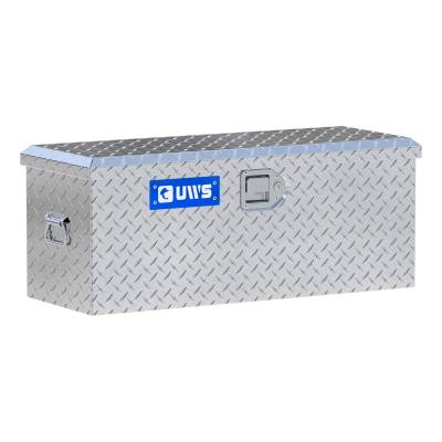 UWS - Bright Aluminum ATV Tool Box Heavy Packaging