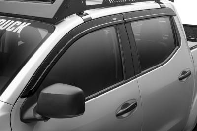 Husky Liners - Husky Liners 2854113 Low Profile Ventvisor Deflector Smoke Outside Mount 4 Pc.
