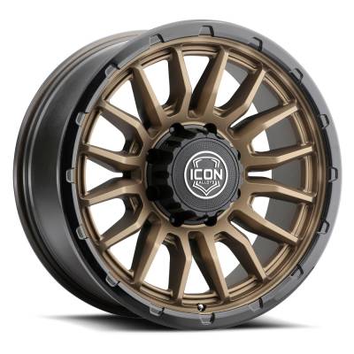 ICON Alloys - ICON Alloys 8320908152SBGB CAJON SAT BRONZE W GB LIP 20x9 8x170 6MM 5.25" BS