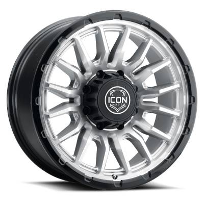 ICON Alloys - ICON Alloys 8320908955SMGB CAJON SILVER MACH GB LIP 20x9 8x180 12MM 5.5" BS