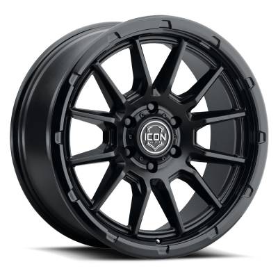 ICON Alloys - ICON Alloys 8320906356DB CAJON DBL BLACK 20x9 6x135 16MM 5.625" BS