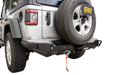 Smittybilt - Smittybilt 77868 Gen-3 XRC Rear Winch Bumper for 18+ Jeep Wrangler JL