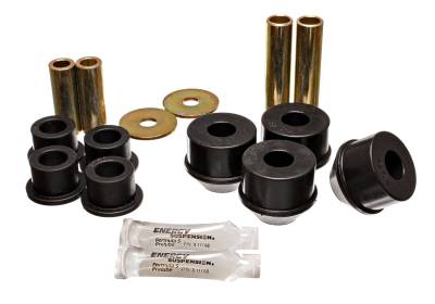 Energy Suspension - Energy Suspension 8.3110G Control Arm Bushing Set Front Black for 92-95 MR2