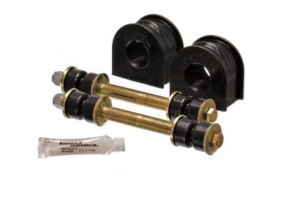 Energy Suspension - Energy Suspension 4.5188G Sway Bar Bushing Set Front Polyurethane Black