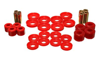 Energy Suspension - Energy Suspension 5.3142R Polyurethane Control Arm Bushing Kit for Mopar