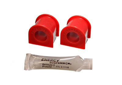 Energy Suspension - Energy Suspension 16.5111R Sway Bar Bushing Set Front Polyurethane Red