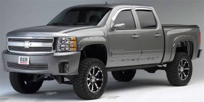 EGR - EGR 791404 Bolt-On Look Fender Flares Black 07-13 Silverado 1500