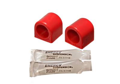 Energy Suspension - Energy Suspension 8.5134R Rear Polyurethane Sway Bar Bushing Set Red