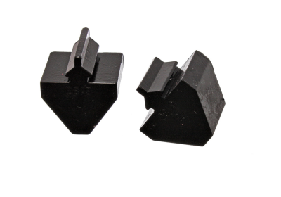 Energy Suspension - Energy Suspension 3.9103G Black Front Polyurethane Control Arm Bump Stop Set
