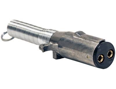 Buyers - Buyers TC2002 2-Way Die-Cast Zinc Trailer Connector Trailer Side Horizontal