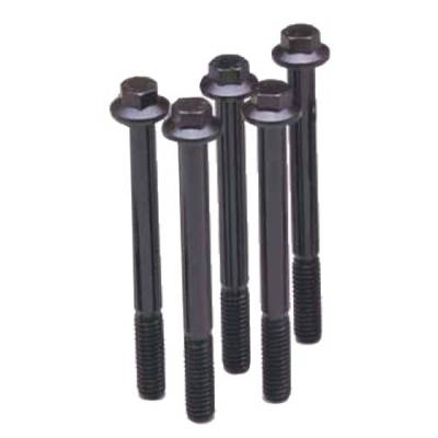 ARP Auto Racing - ARP 617-4500 Standard Hex Bolt 5PC Black Oxide 1/2-13 x 4.5 Wrenching 9/16