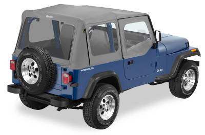 Bestop - Bestop 51120-09 Replace-A-Top w/o Hardware Charcoal/Gray for 88-95 Wrangler YJ