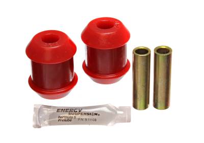 Energy Suspension - Energy Suspension 10.8102R Sway Bar End Link Set Rear Polyurethane Red