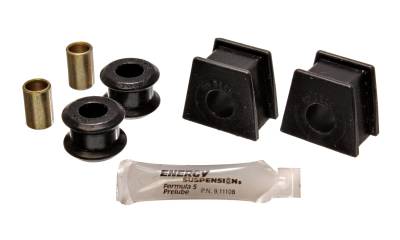 Energy Suspension - Energy Suspension 10.5102G Sway Bar Bushing Set Front Polyurethane Black