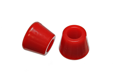 Energy Suspension - Energy Suspension 16.9101R Red Front Polyurethane Control Arm Bump Stop Set