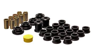 Energy Suspension - Energy Suspension 18.3102G Control Arm Bushing Set Rear Polyurethane Black