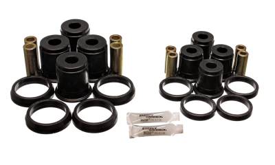 Energy Suspension - Energy Suspension 2.3104G Control Arm Bushing Set Polyurethane Black