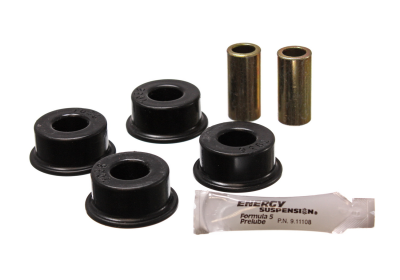 Energy Suspension - Energy Suspension 2.7101G Track Arm Bushing Set Front/Rear Polyurethane Black