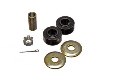 Energy Suspension - Energy Suspension 3.10102G Rack & Pinion Bushing Set Polyurethane Black
