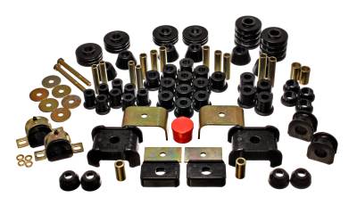 Energy Suspension - Energy Suspension 3.18104G Hyper-Flex Master Bushing Kit Black