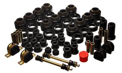 Energy Suspension - Energy Suspension 3.18127G Hyper-Flex Master Bushing Kit Black