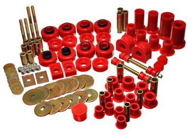 Energy Suspension - Energy Suspension 4.18122R Polyurethane Master Bushing Kit for 97-04 Ford F150