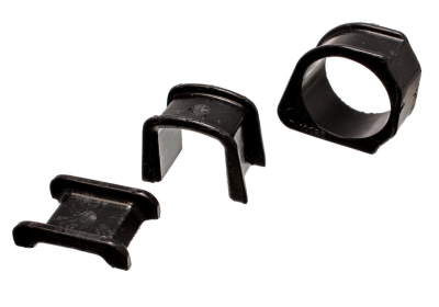 Energy Suspension - Energy Suspension 4.10105G Rack & Pinion Bushing Set Polyurethane Black