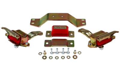 Energy Suspension - Energy Suspension 4.1130R Motor & Red Polyurethane Transmission Mount