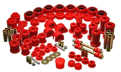 Energy Suspension - Energy Suspension 4.18115R Polyurethane Master Bushing Kit for Ford